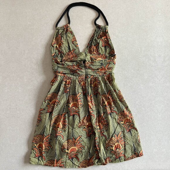 Kate Moss for Topshop Halterneck Kaftan Liberty Dress ASO Blake Lively - Picture 6 of 8